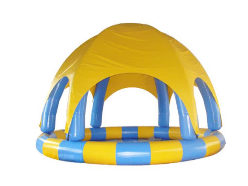 Inflatable Water Pool with Cover Tent