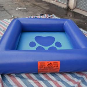 inflatable pet bath pool