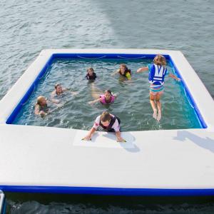 inflatable ocean pool